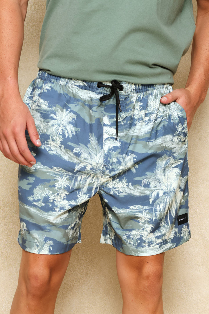 Dreamers Volley Shorts - Pine Green