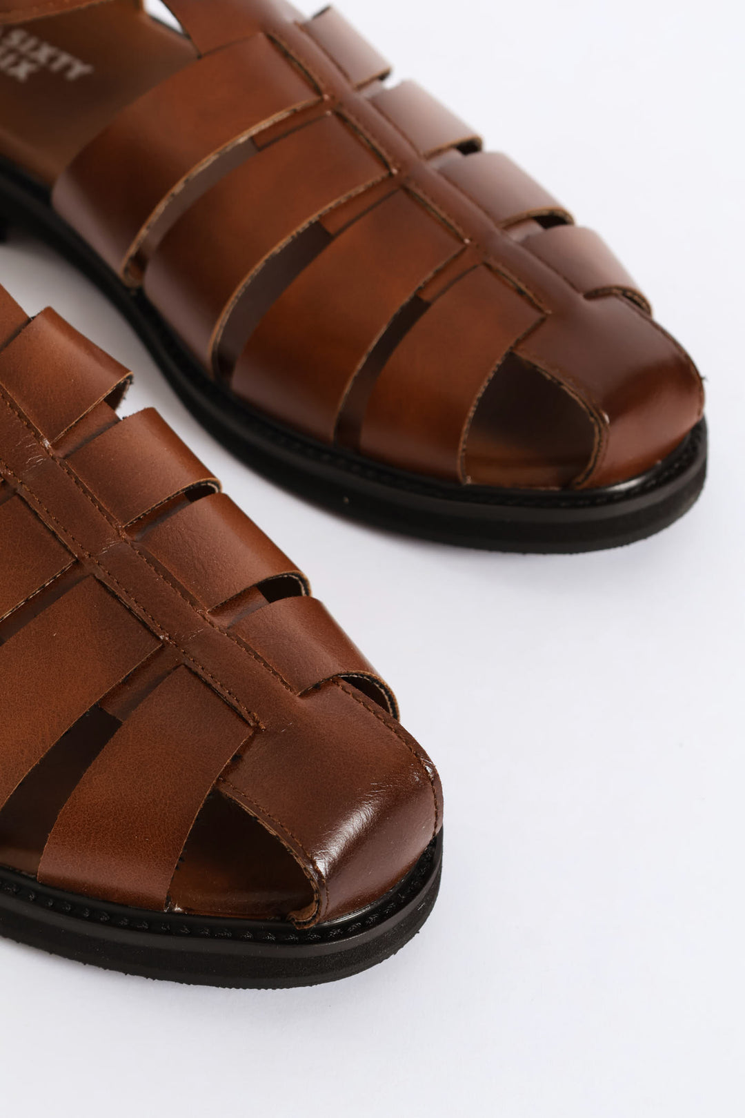 Formal Fashion Caged Sandal - Tan