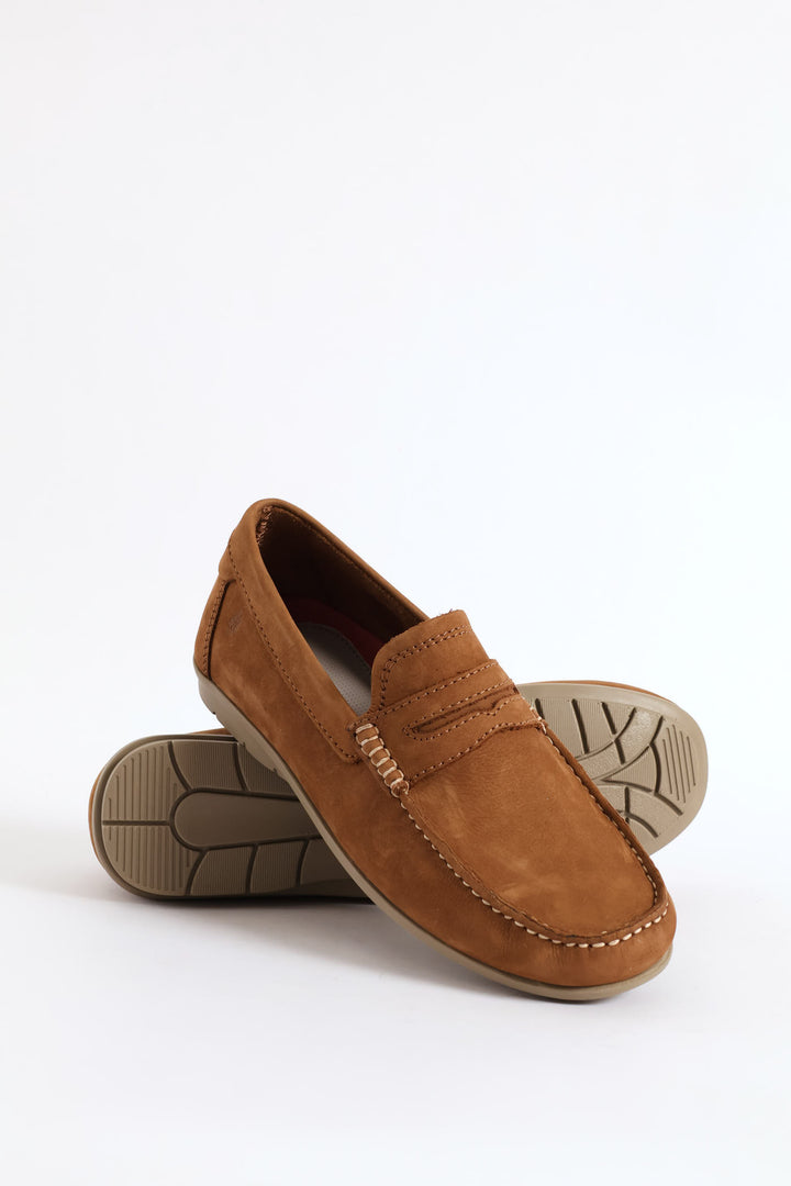 Hudson Leather Driver - Brown