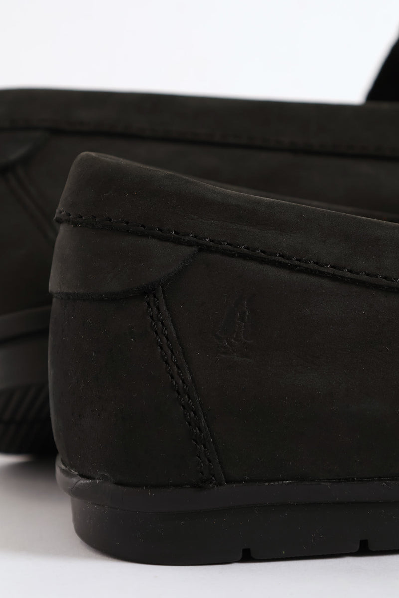 Hudson Leather Driver - Black