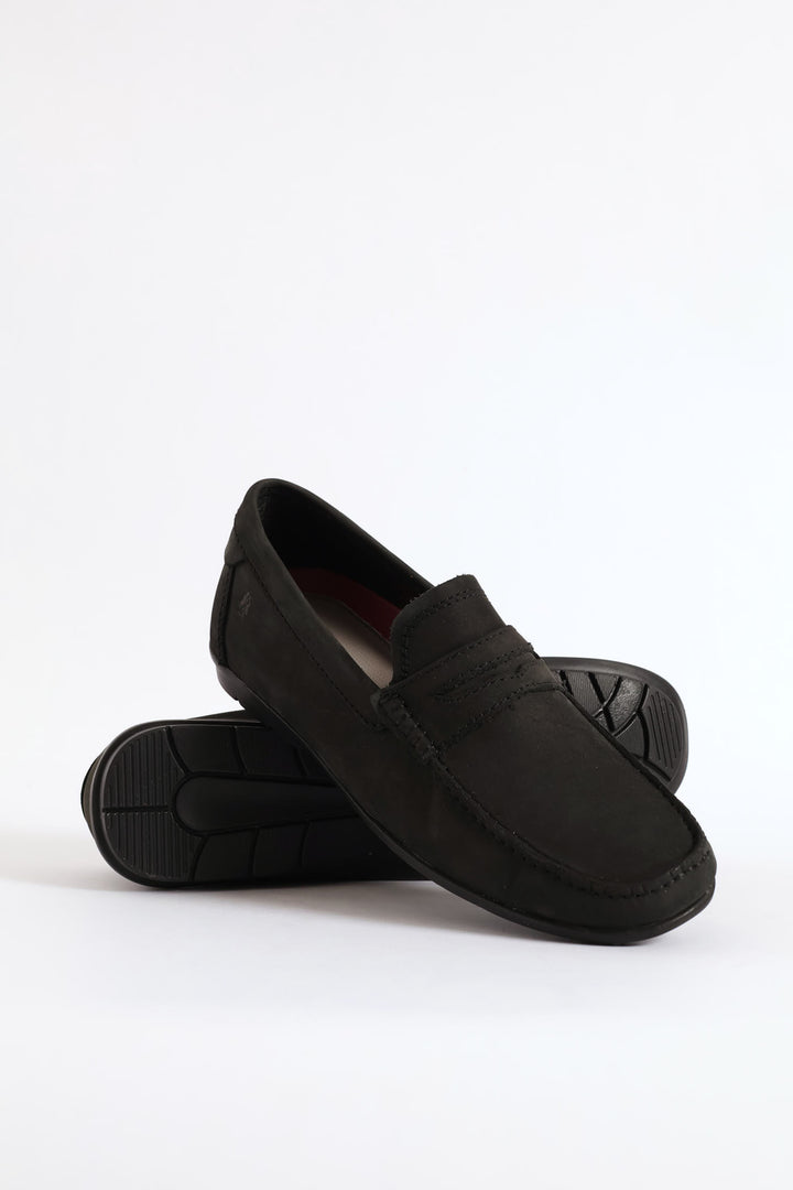 Hudson Leather Driver - Black