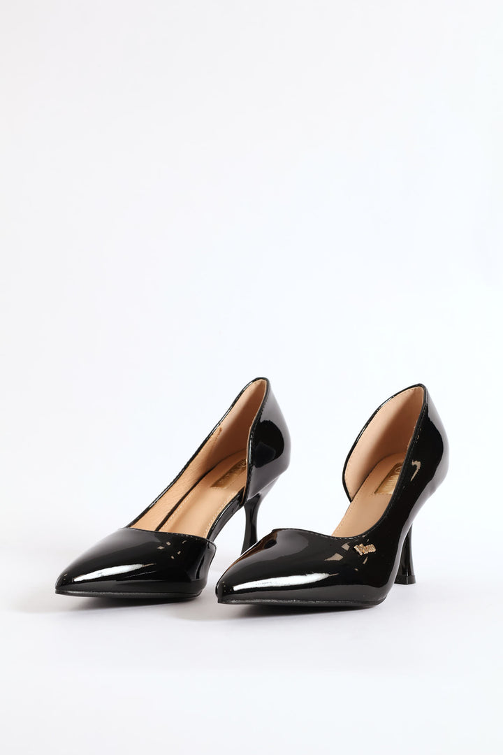 Patent Heel - Black