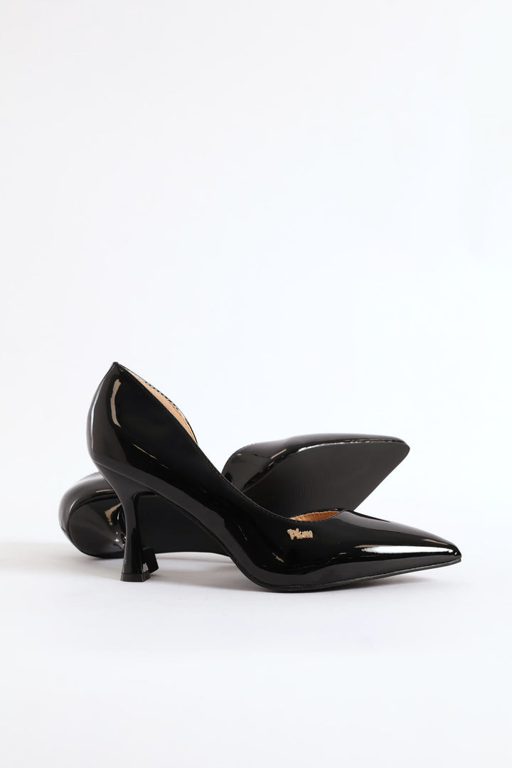 Patent Heel - Black