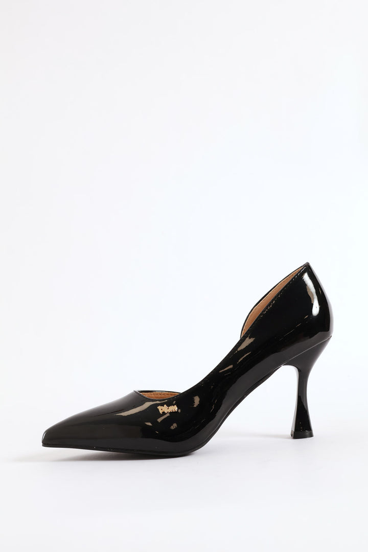 Patent Heel - Black