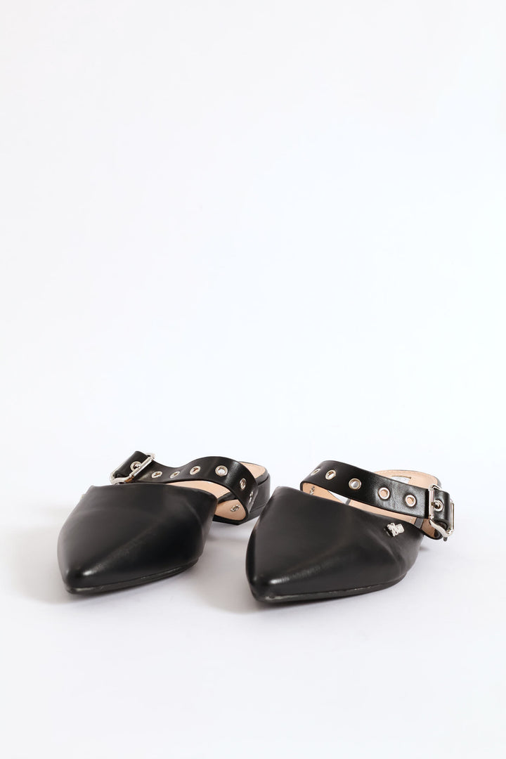 Slide On Sandal - Black