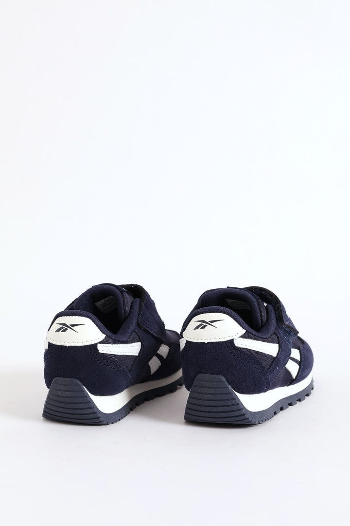 Pre-Boys Retro Sneaker - Navy