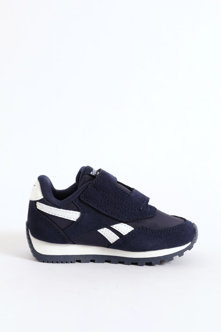 Pre-Boys Retro Sneaker - Navy