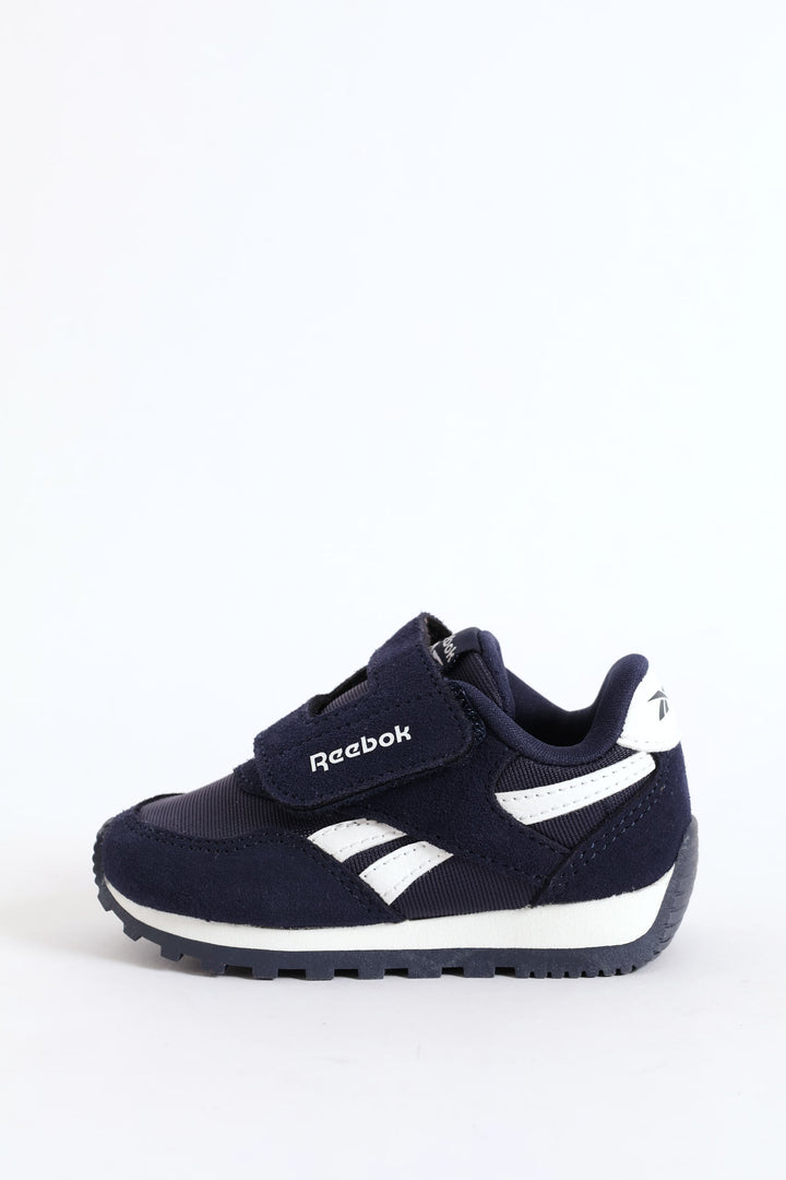 Pre-Boys Retro Sneaker - Navy