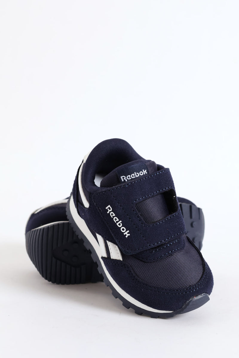 Pre-Boys Retro Sneaker - Navy