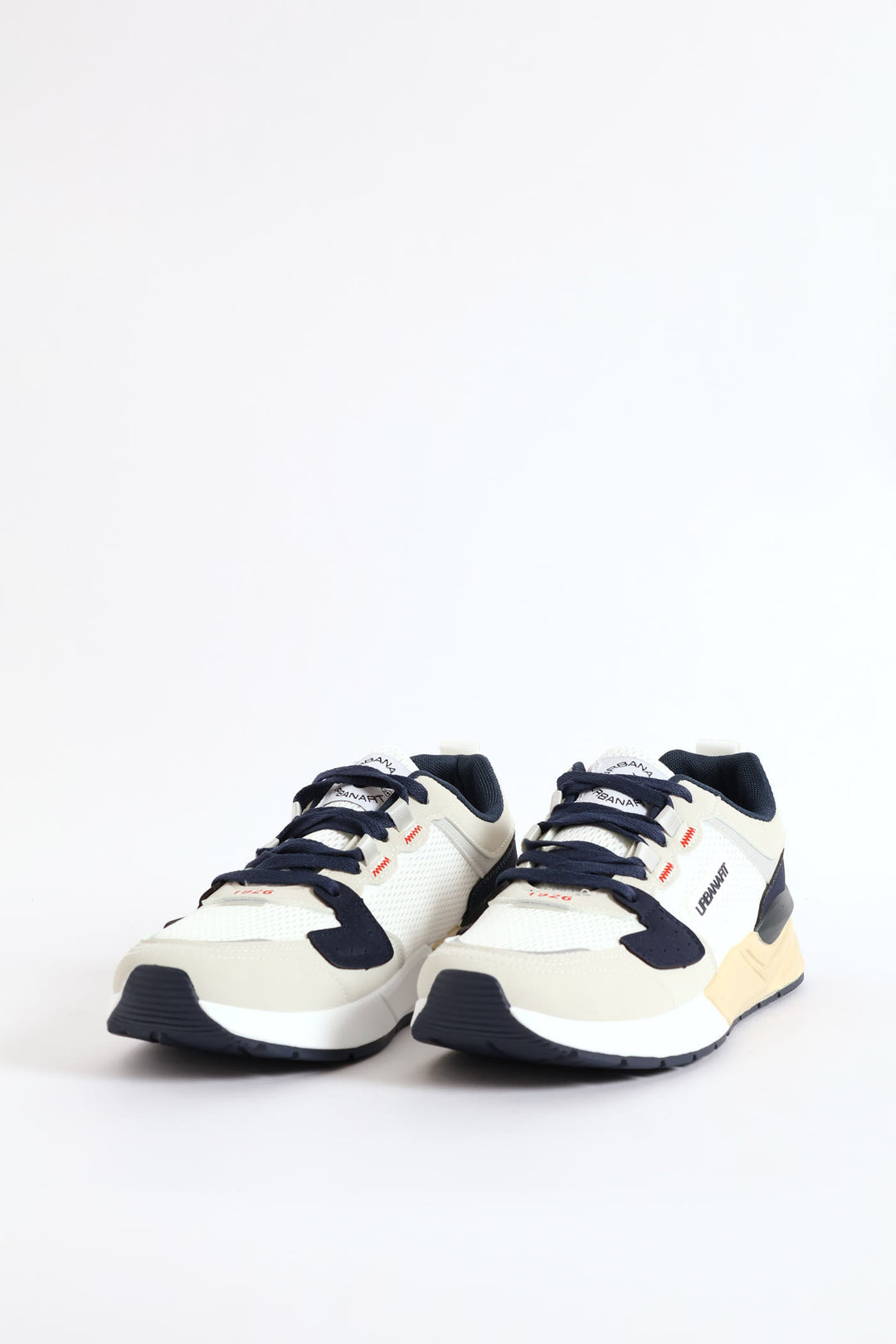 Ua Brazza 1 Nubuck Lace Up Retro Sneaker - Navy