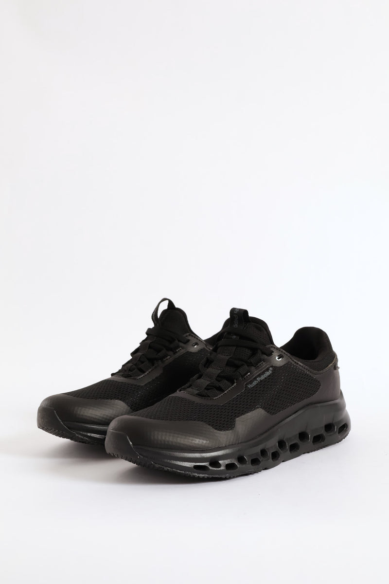 Brody Lace Up Trainer - Black