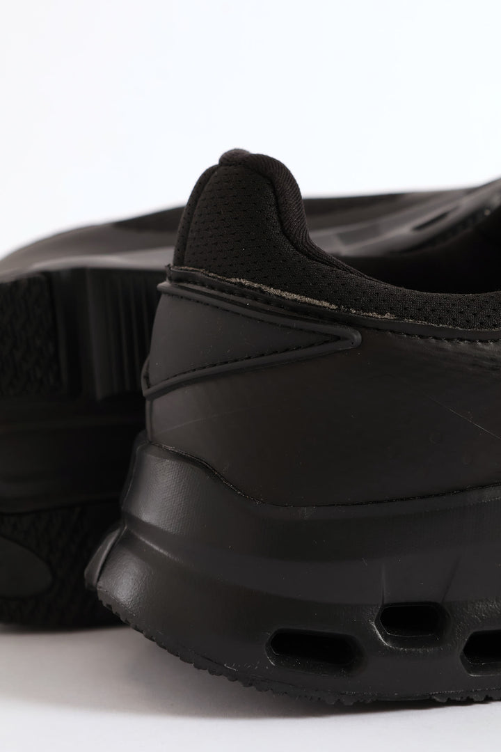 Brody Lace Up Trainer - Black