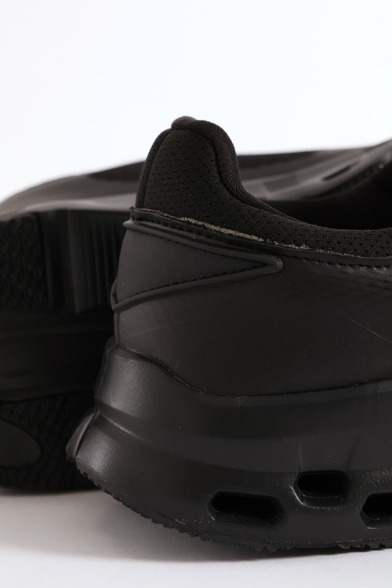 Brody Lace Up Trainer - Black