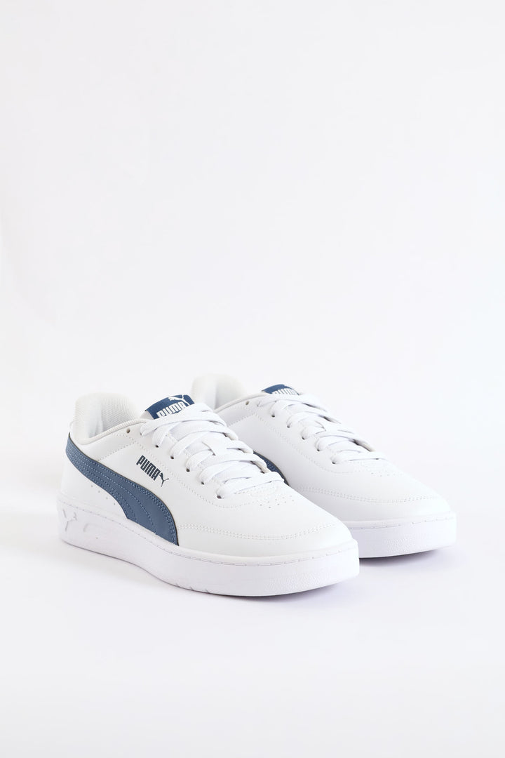 Court Classic Clean Sneaker - White/Blue