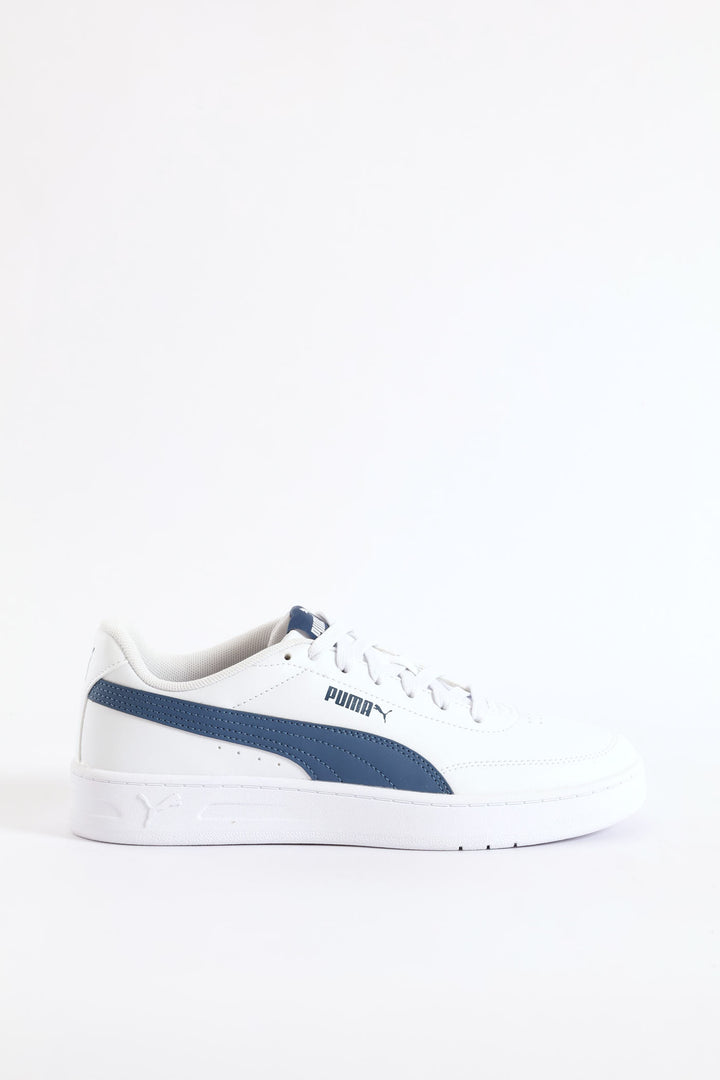 Court Classic Clean Sneaker - White/Blue