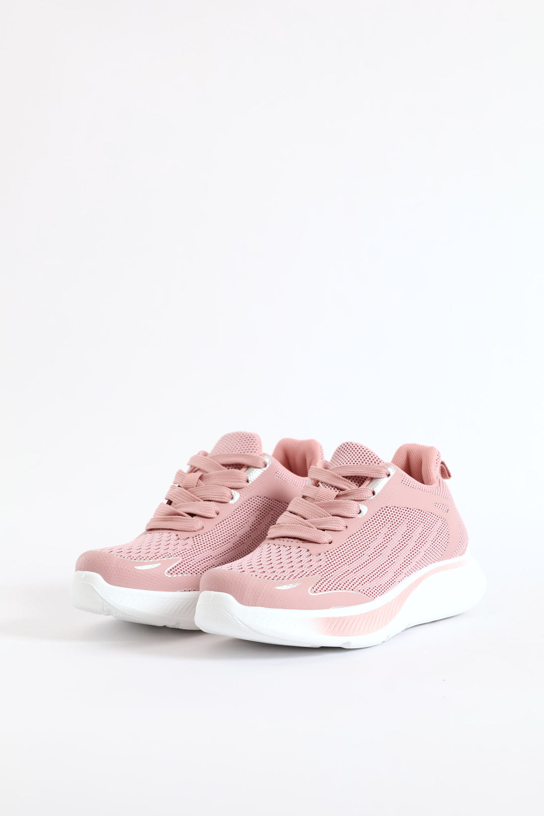 Girls Knit Trainer - Pink