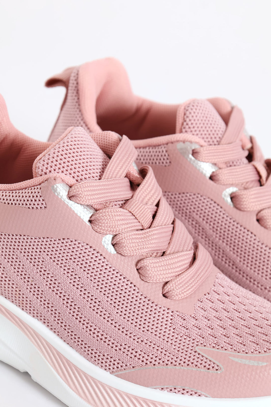 Girls Knit Trainer - Pink
