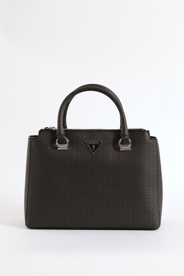 Phyllis Satchel Bag - Charcoal