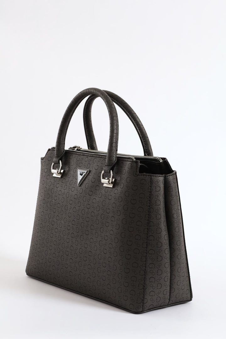 Phyllis Satchel Bag - Charcoal