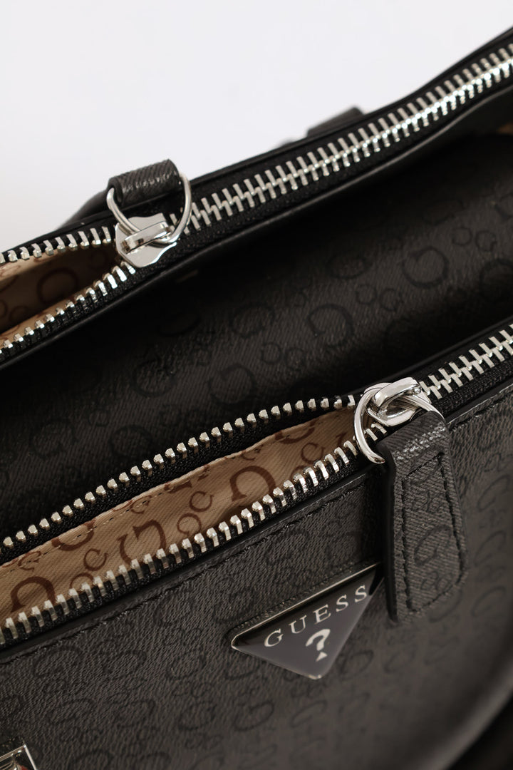 Phyllis Satchel Bag - Charcoal