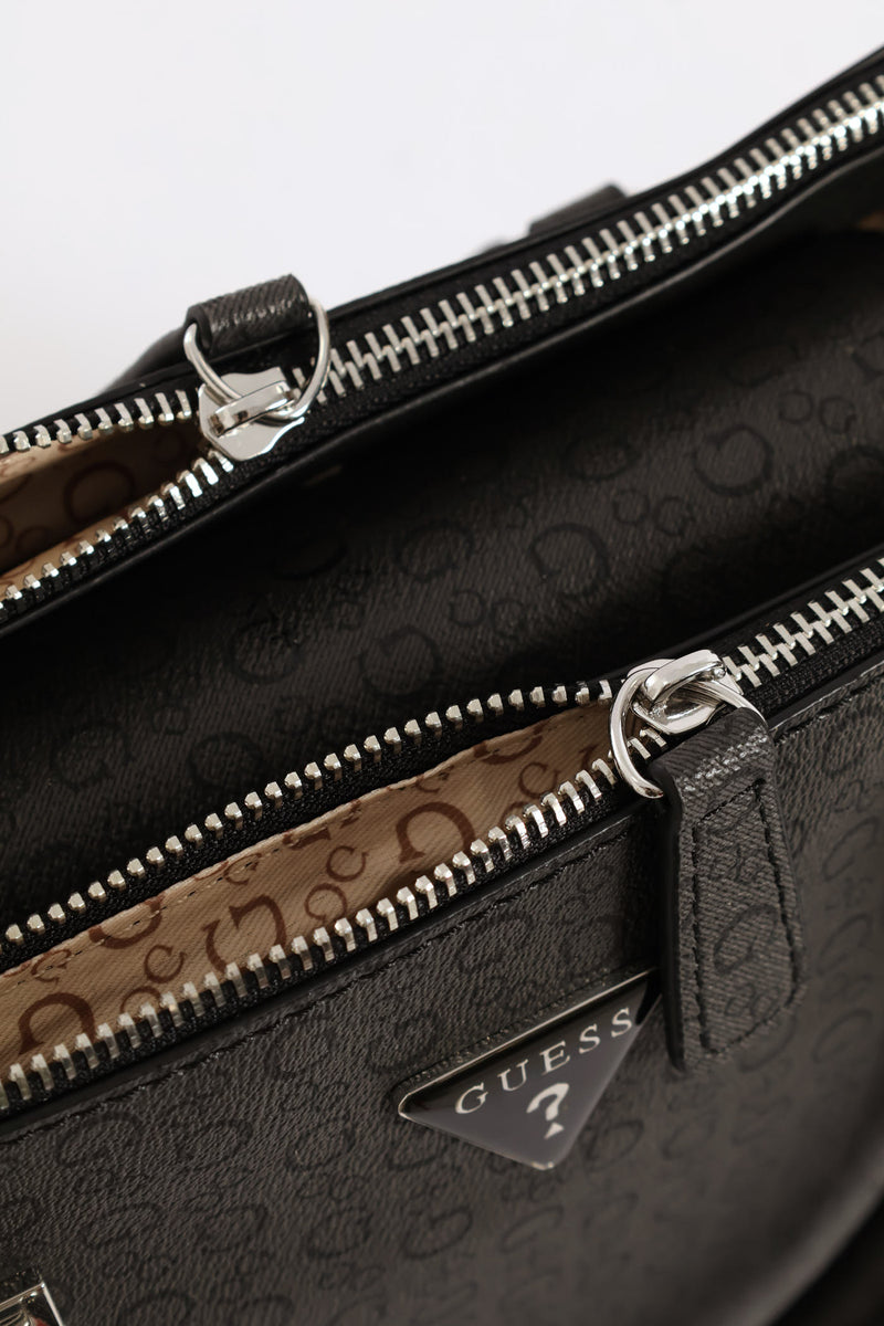 Phyllis Satchel Bag - Charcoal