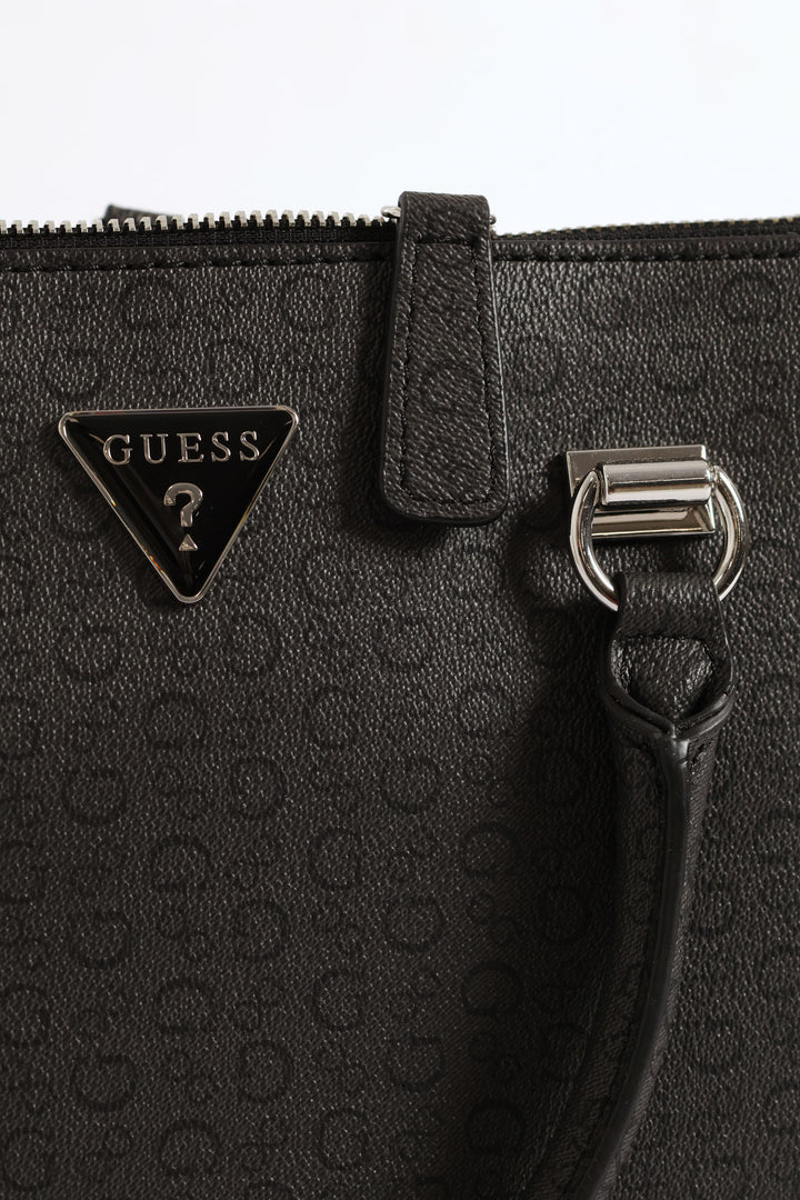 Phyllis Satchel Bag - Charcoal