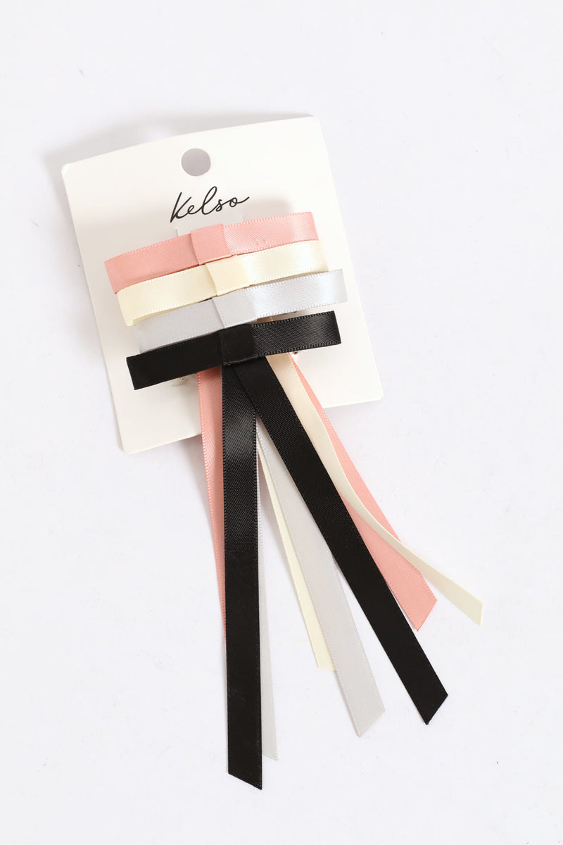4 Pack Bows - Multi