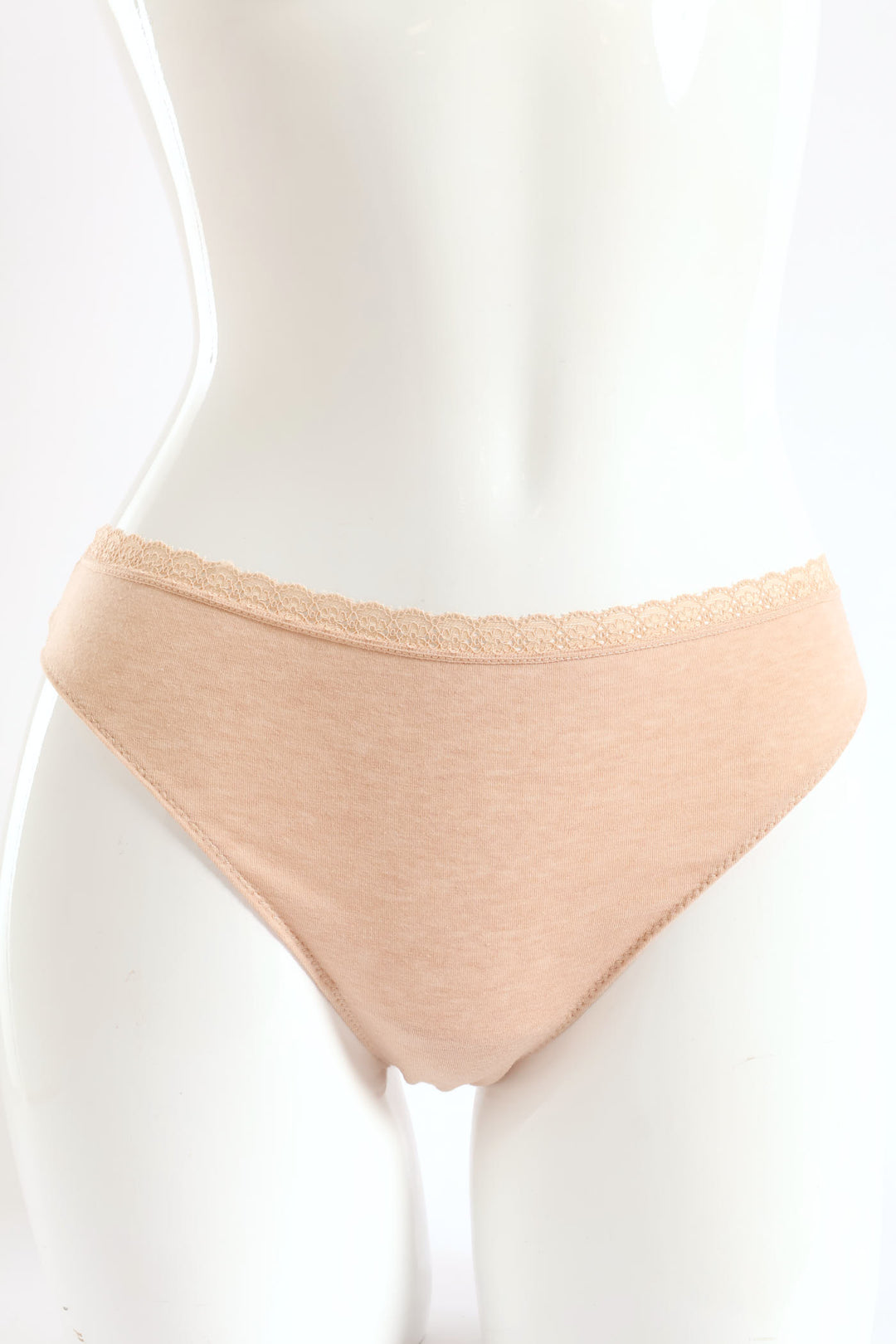 3 Pack Thong Panties - Cinnebar/Oatmeal Melange/Folkstone