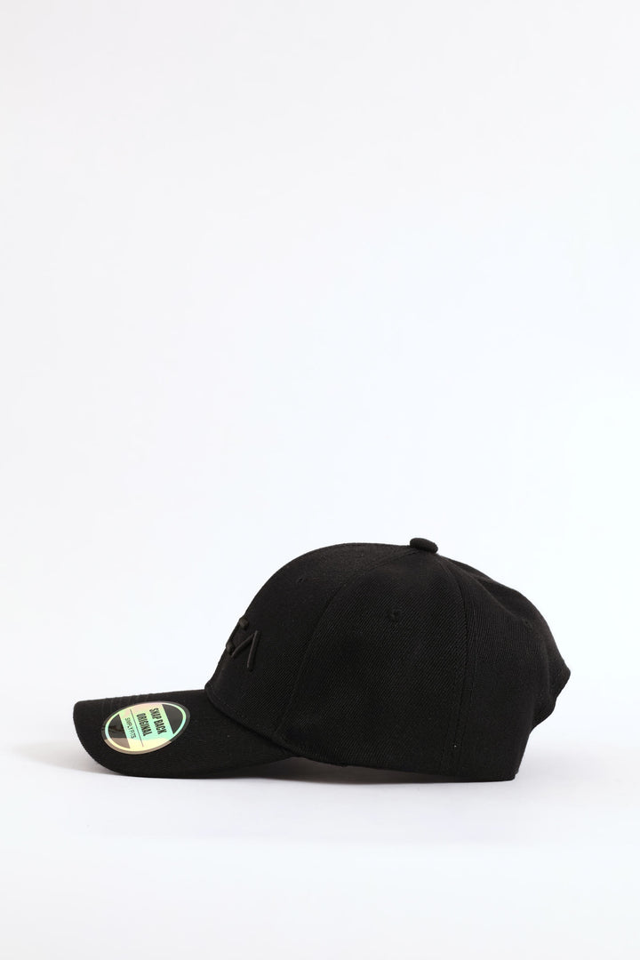 3D Embroidery Cap - Black