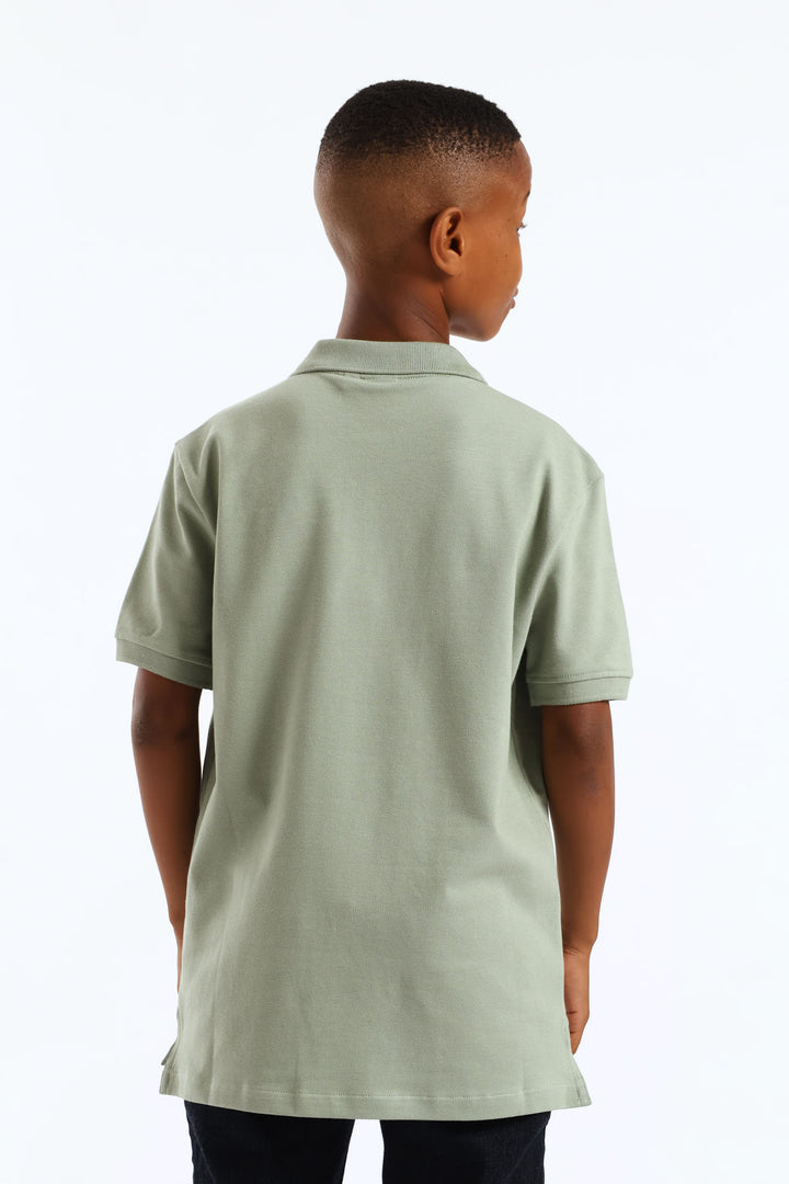 Boys Austin Classic Golfer - Sage