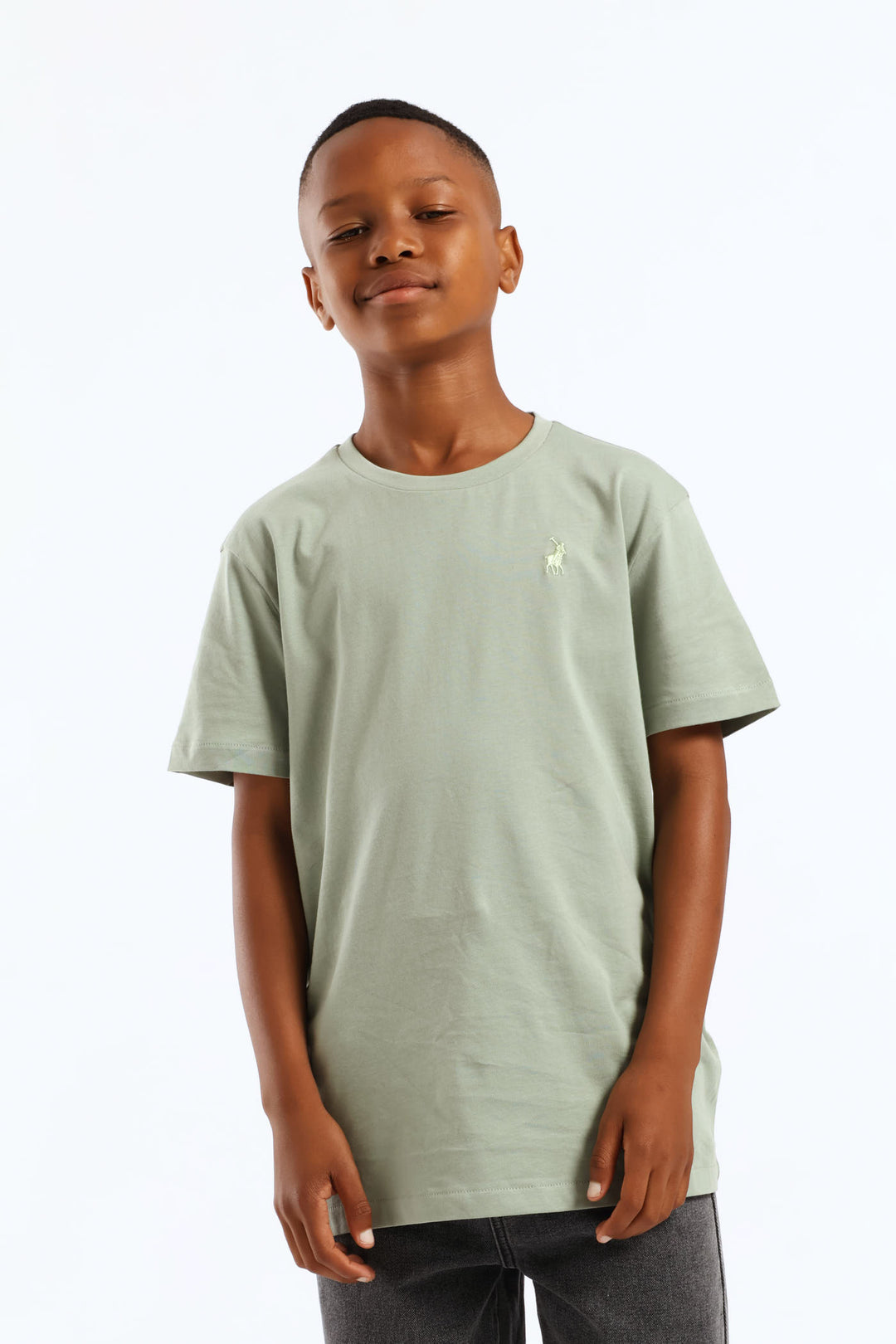 Boys Rick Classic T-Shirt - Sage