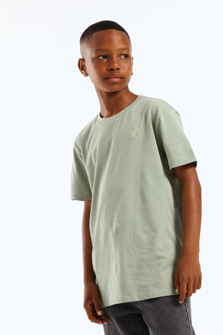 Boys Rick Classic T-Shirt - Sage