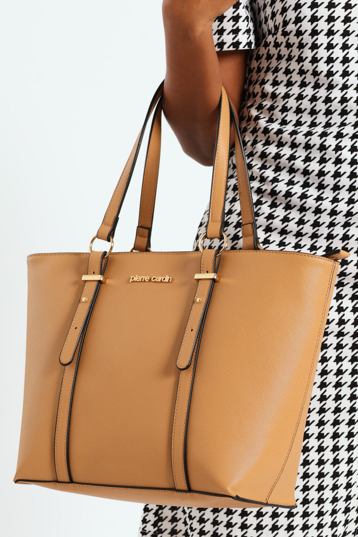 Kate Classic Tote Bag - Camel