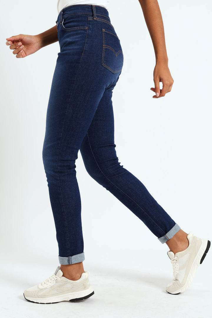 710 Super Skinny I've Got This Jean - Dark Wash Ink