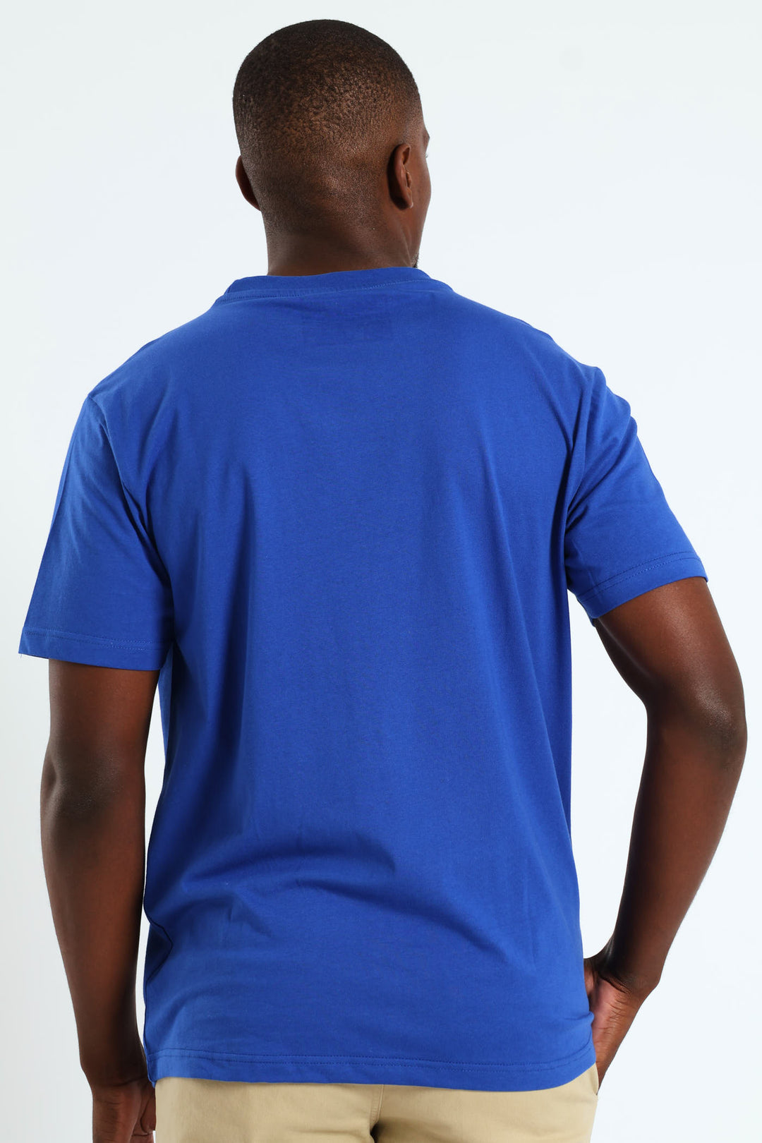 Letter Graphics Tee - Blue