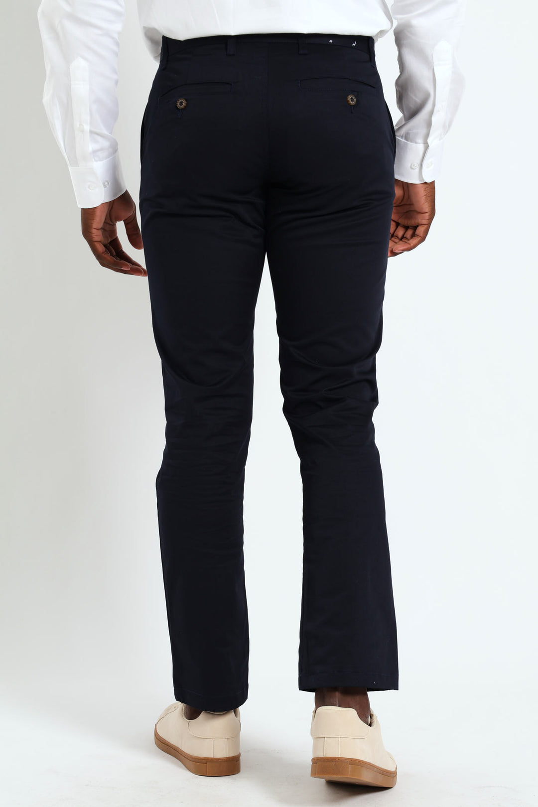 Milan Straight Leg Chino - Navy