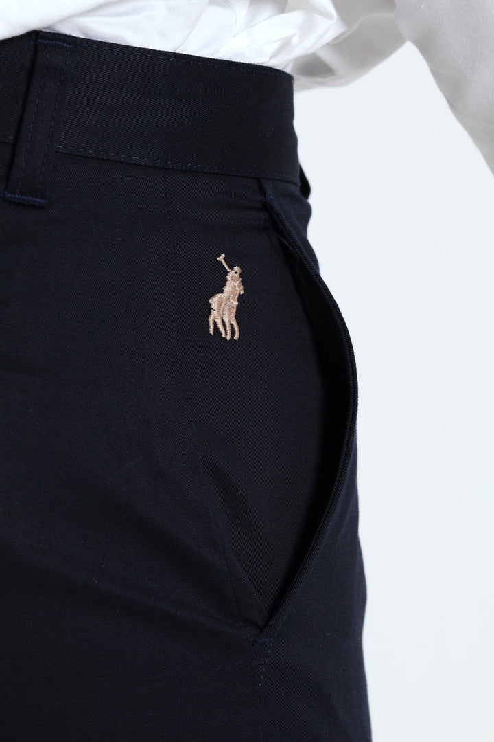 Milan Straight Leg Chino - Navy