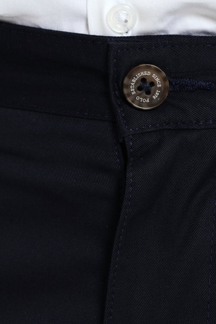 Milan Straight Leg Chino - Navy