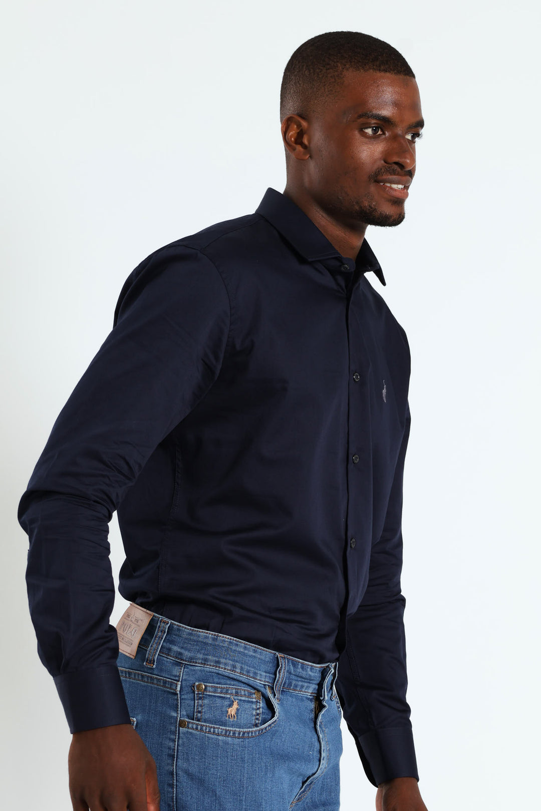 Greig Shirt - Navy