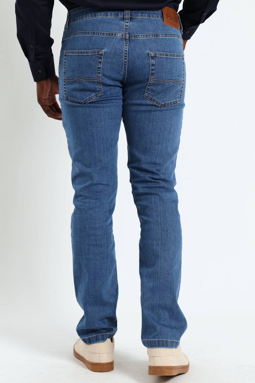 Simon Straight Leg Jean - Stonewash