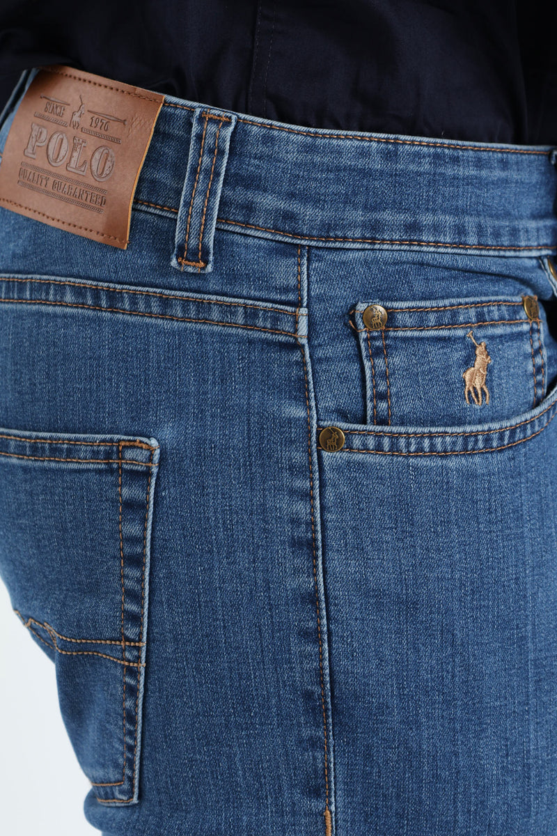 Simon Straight Leg Jean - Stonewash