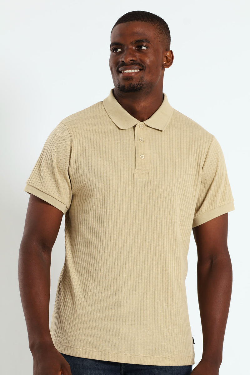 Pave Pointelle Golfer - Stone