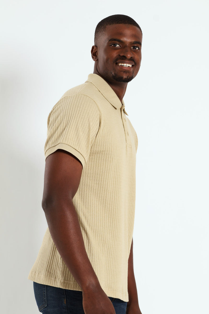 Pave Pointelle Golfer - Stone