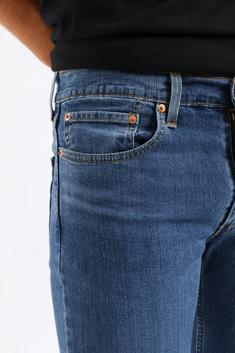 511™ Wanna Go Back Slim Denim - Dark Indigo