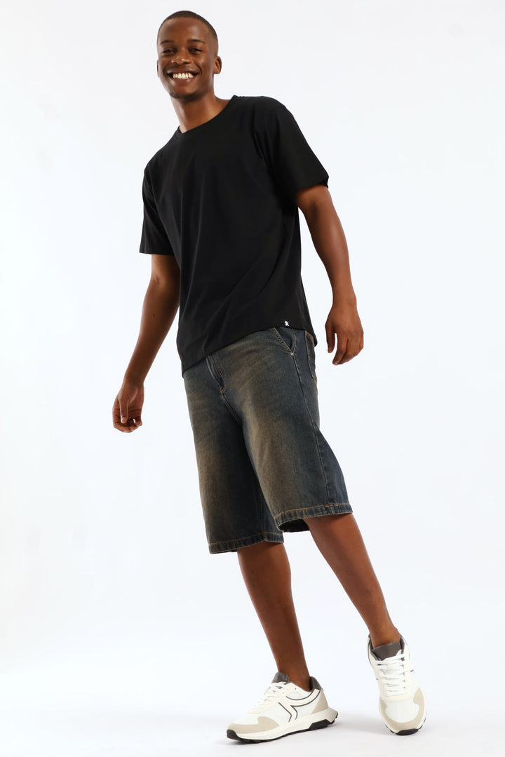 Black Basic Tee - Black