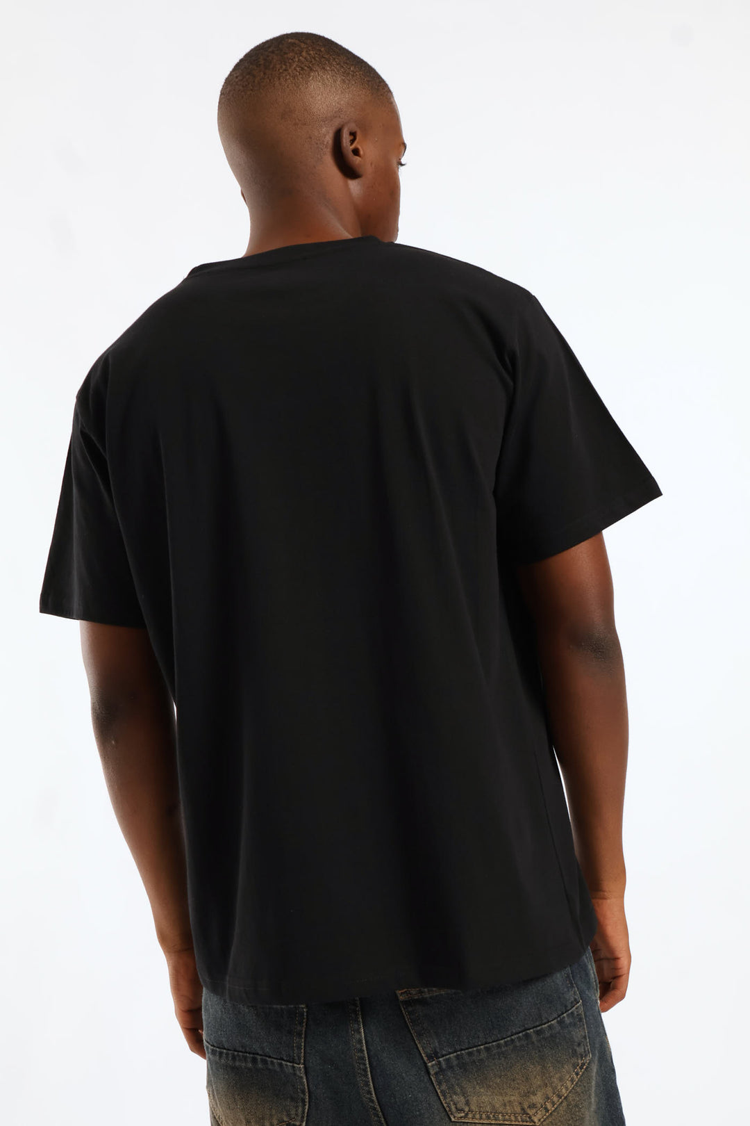 Black Basic Tee - Black