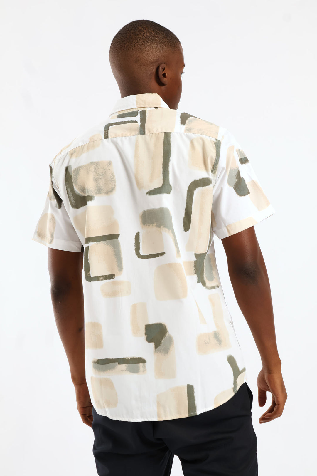 Paint Blotch Printed Shirt - Multi