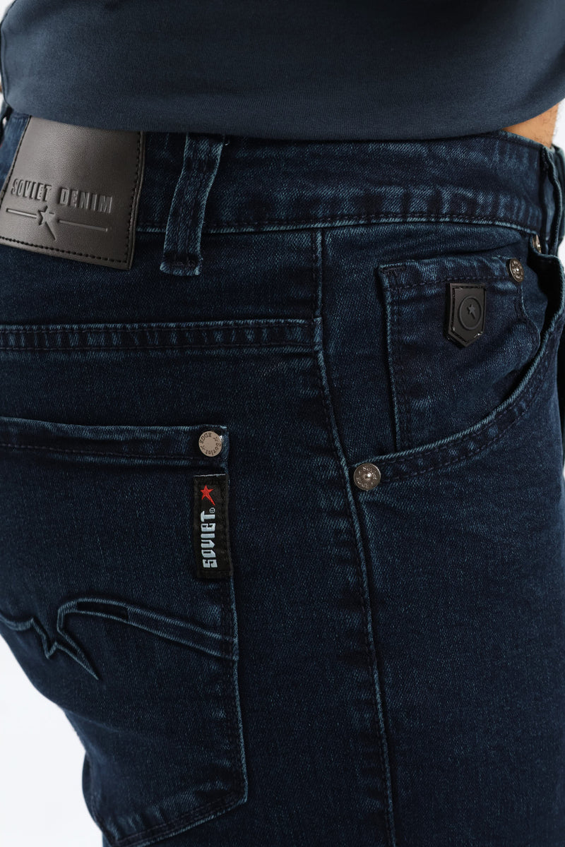Bobby Cargo Denim - Dark Indigo
