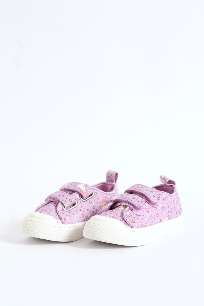 Printed Sneaker - Lilac
