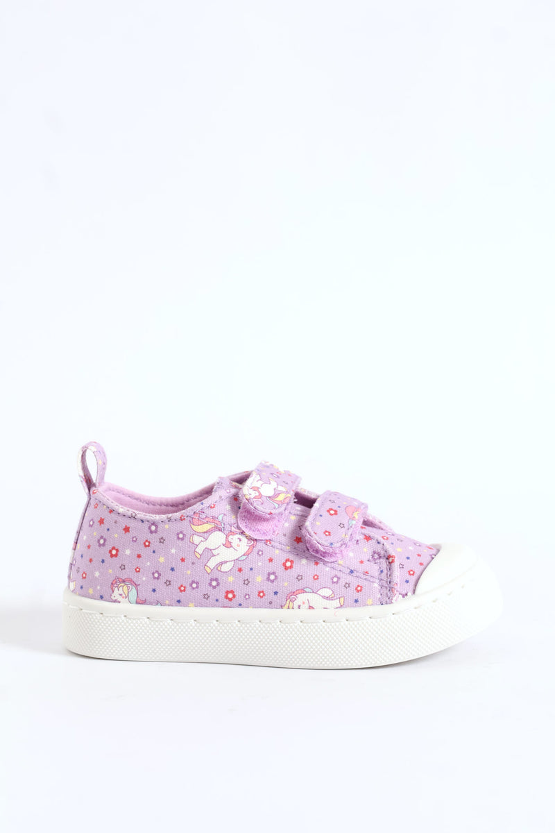 Printed Sneaker - Lilac